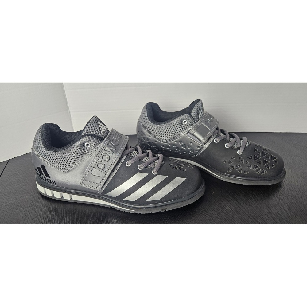Adidas Powerlift 3.1 Weightlifting Shoes Men's 6.5 Gray Black AQ3330‎ Brand NEW